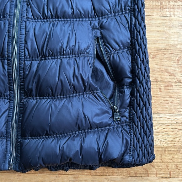 Calvin Klein Performance Women's Black Stretchy Quilted Vest Medium Down Filled - Picture 4 of 10